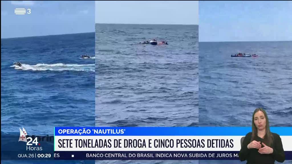 Operação Nautilus: PJ intercepta impressionantes sete toneladas de cocaína