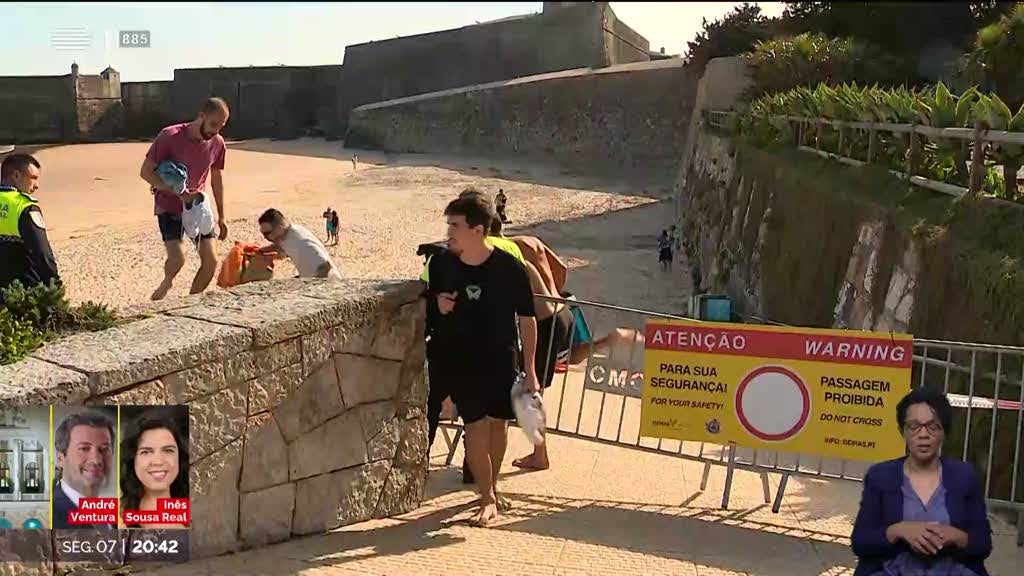 Derrame de petróleo obriga ao encerramento da praia da Torre em Oeiras