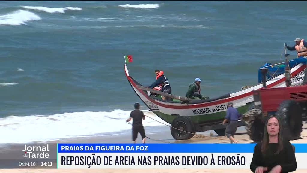 <p><strong>Agência Portuguesa do Ambiente avança com reposição de areia nas praias da Figueira da Foz</strong></p>