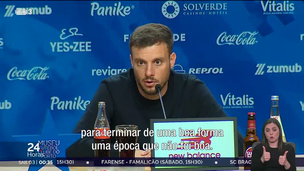 Liga Portugal: Martín Anselmi classifica época do FC Porto como desilusão total