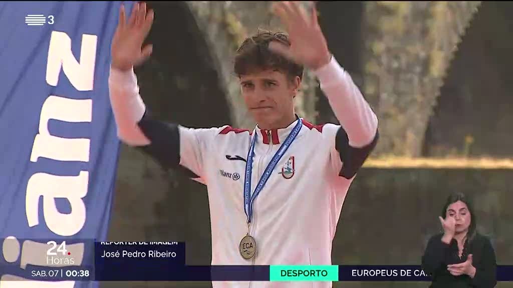 Europeu de Maratonas em Canoagem: Francisco dos Santos conquista prata nos Sub-23!