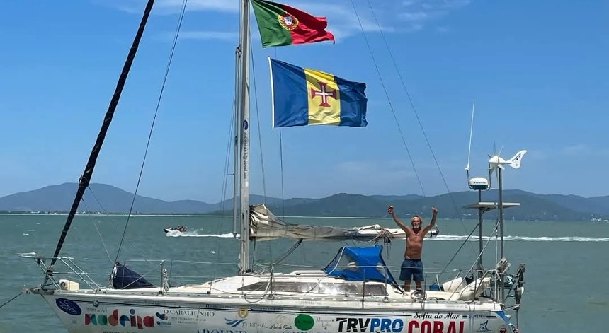 Madeirense a dar a volta ao mundo de barco: 800 dias de aventura no alto mar!