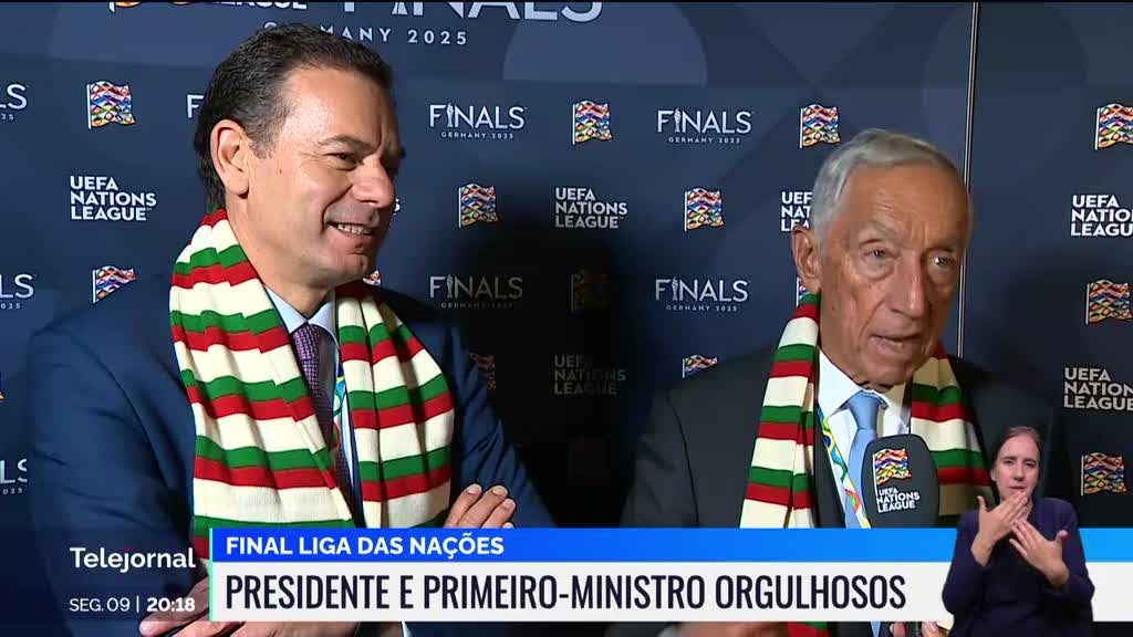Presidente da República recebe seleção em destaque no Palácio de Belém