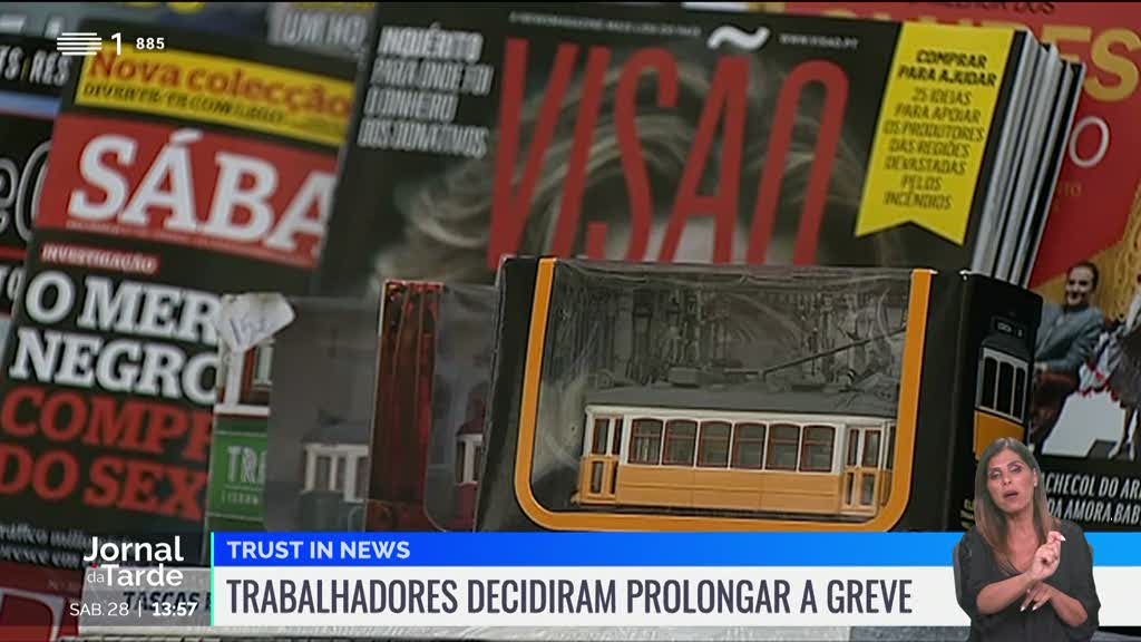 Trabalhadores da Trust in News optam por prolongar a greve: a luta continua!