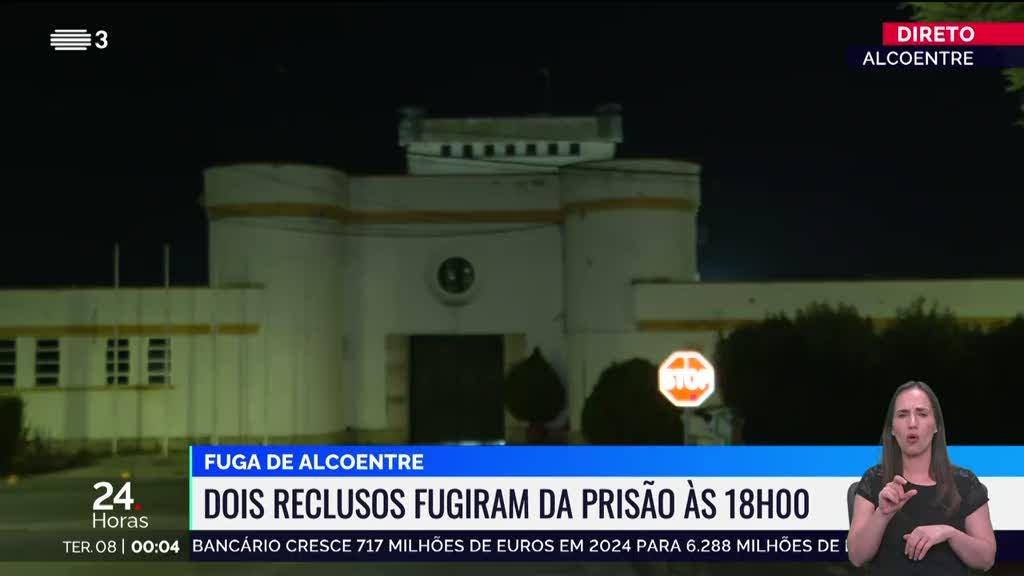 Alcoentre: Autoridades em Busca Intensa de Reclusos Evadidos