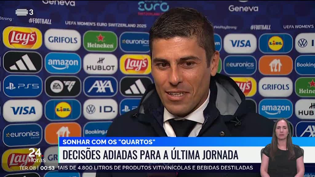 Europeu de Futebol Feminino: Francisco Neto exalta dedicação e mérito das nossas jogadoras