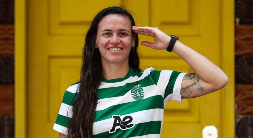Flor dá novo brilho ao futebol feminino do Sporting