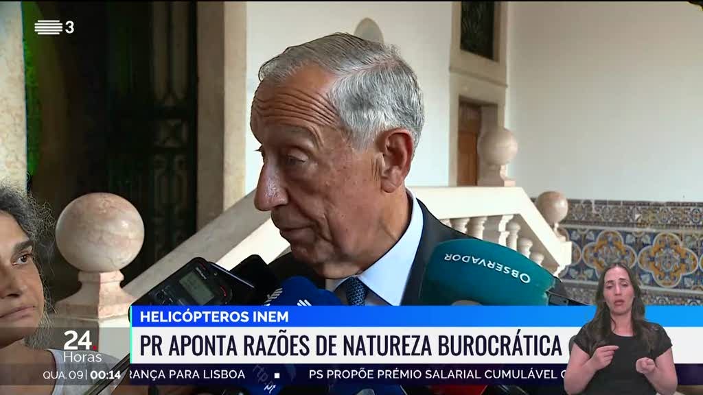 Presidente da República aborda situação crítica do INEM em análise detalhada